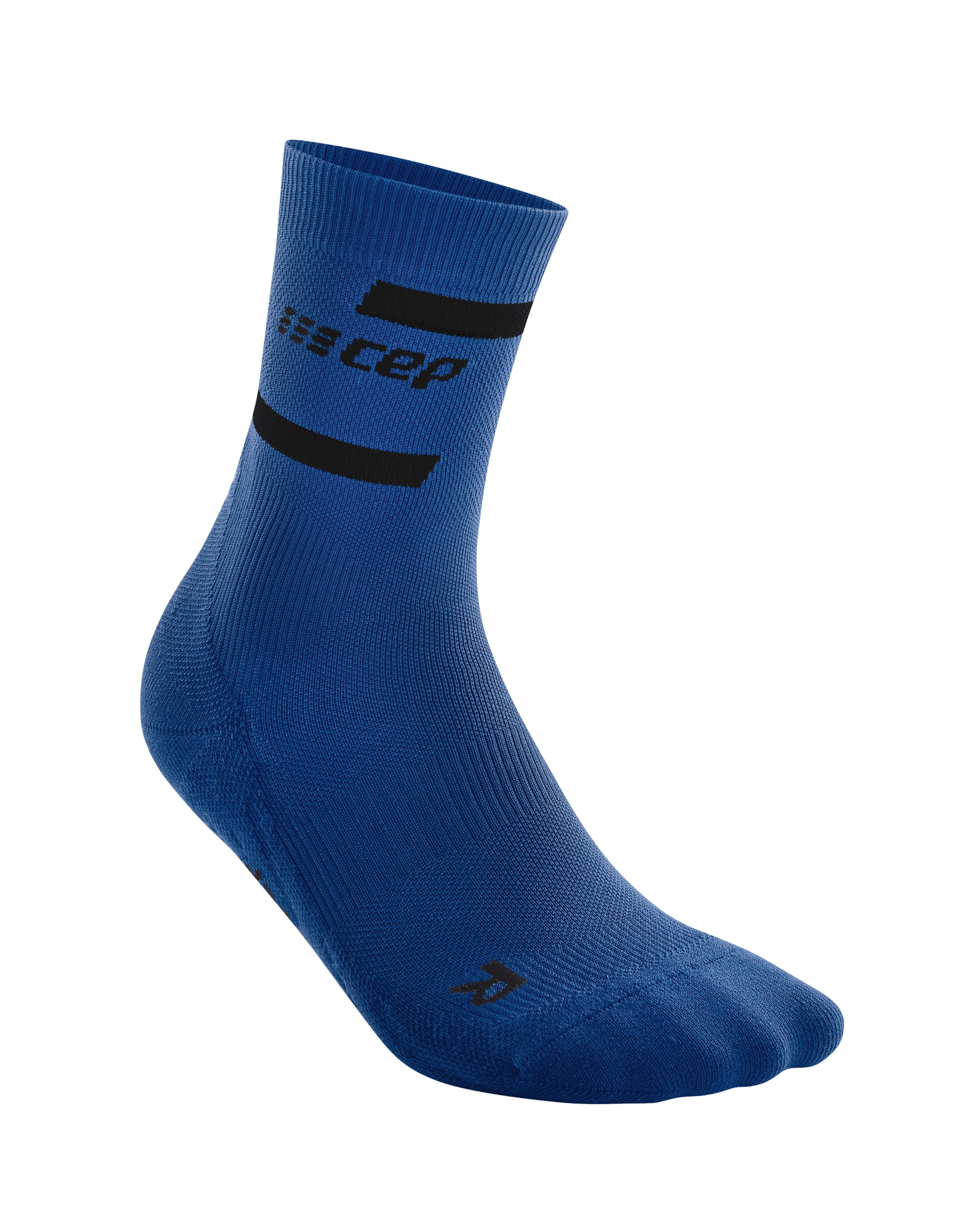 CEP The Run Compression Mid Cut Socks 4.0, Women Blue/Black SM 