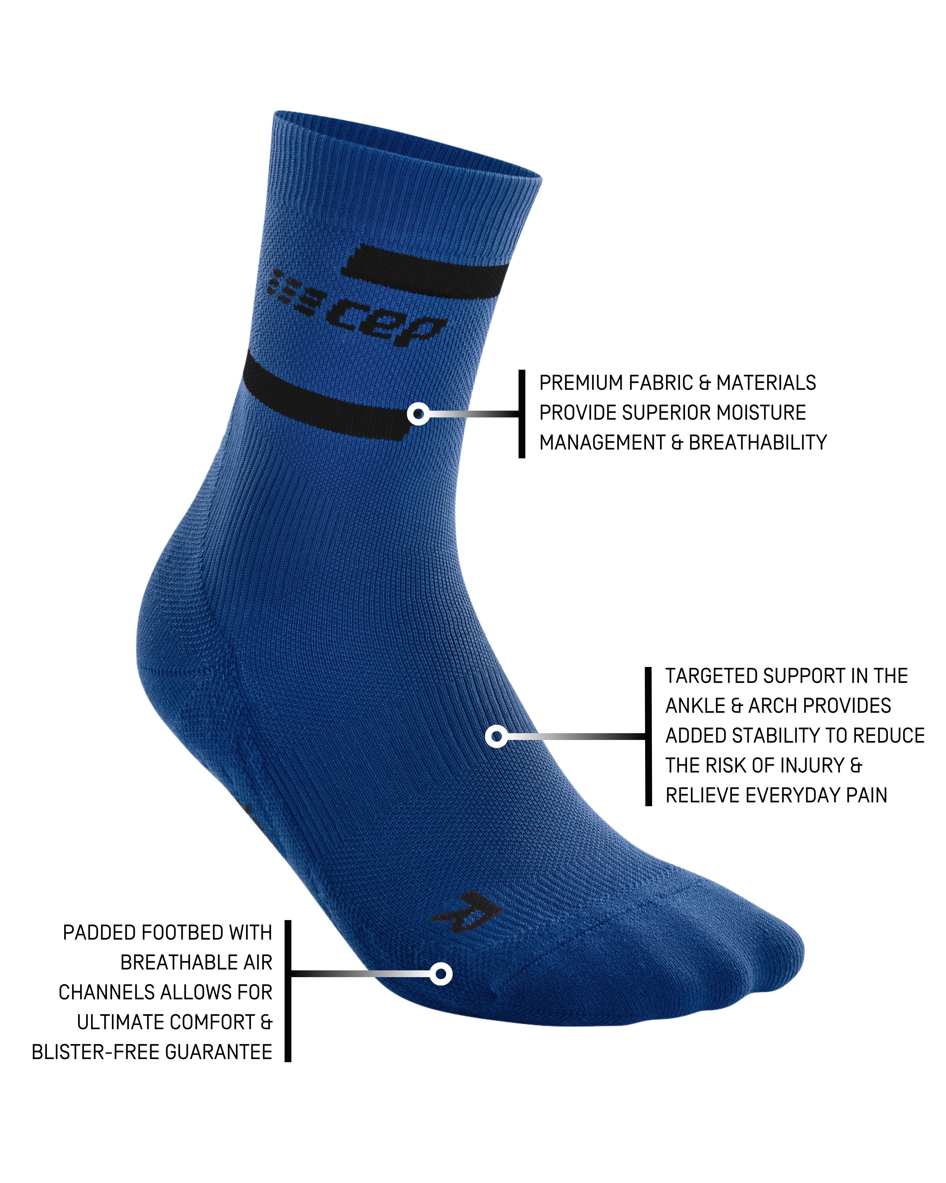 CEP The Run Compression Mid Cut Socks 4.0, Women 