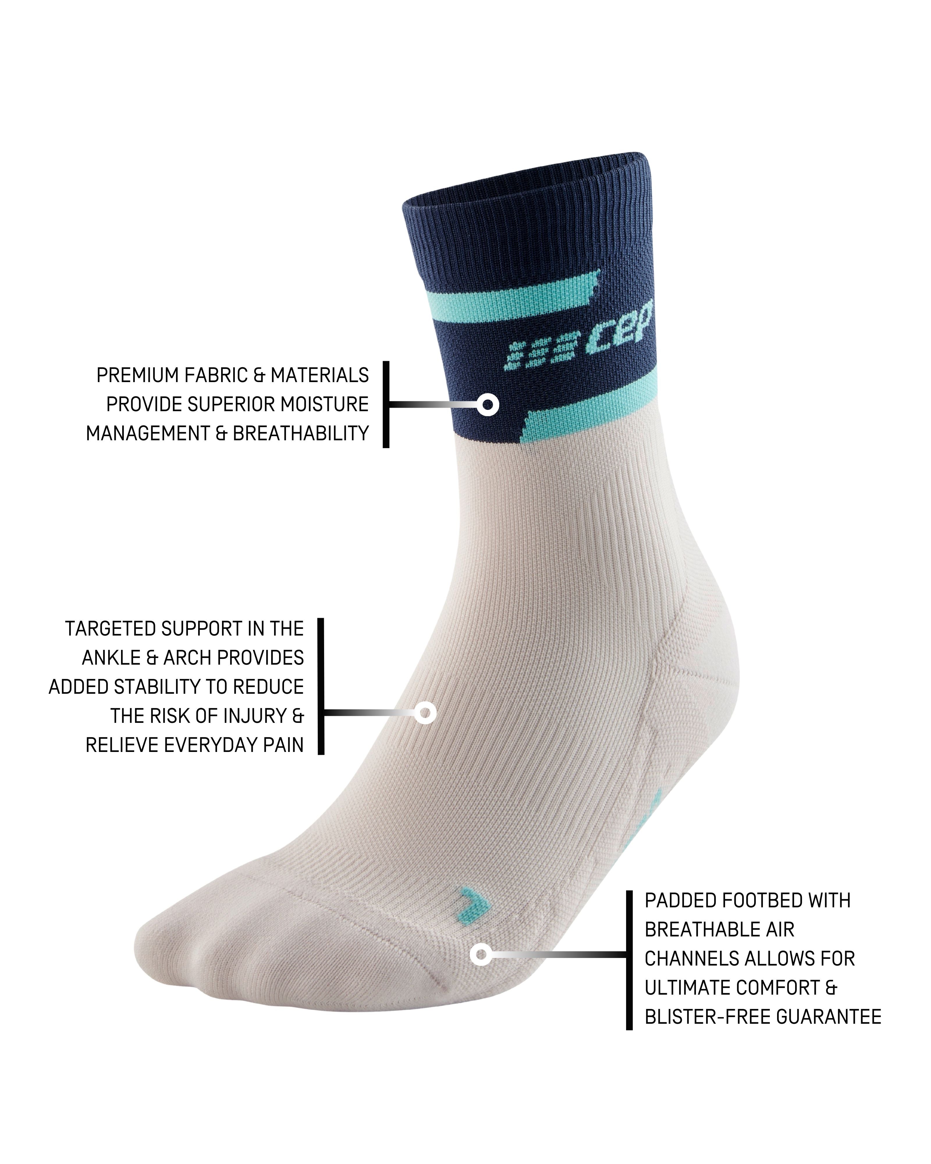 CEP The Run Compression Mid Cut Socks 4.0, Women 