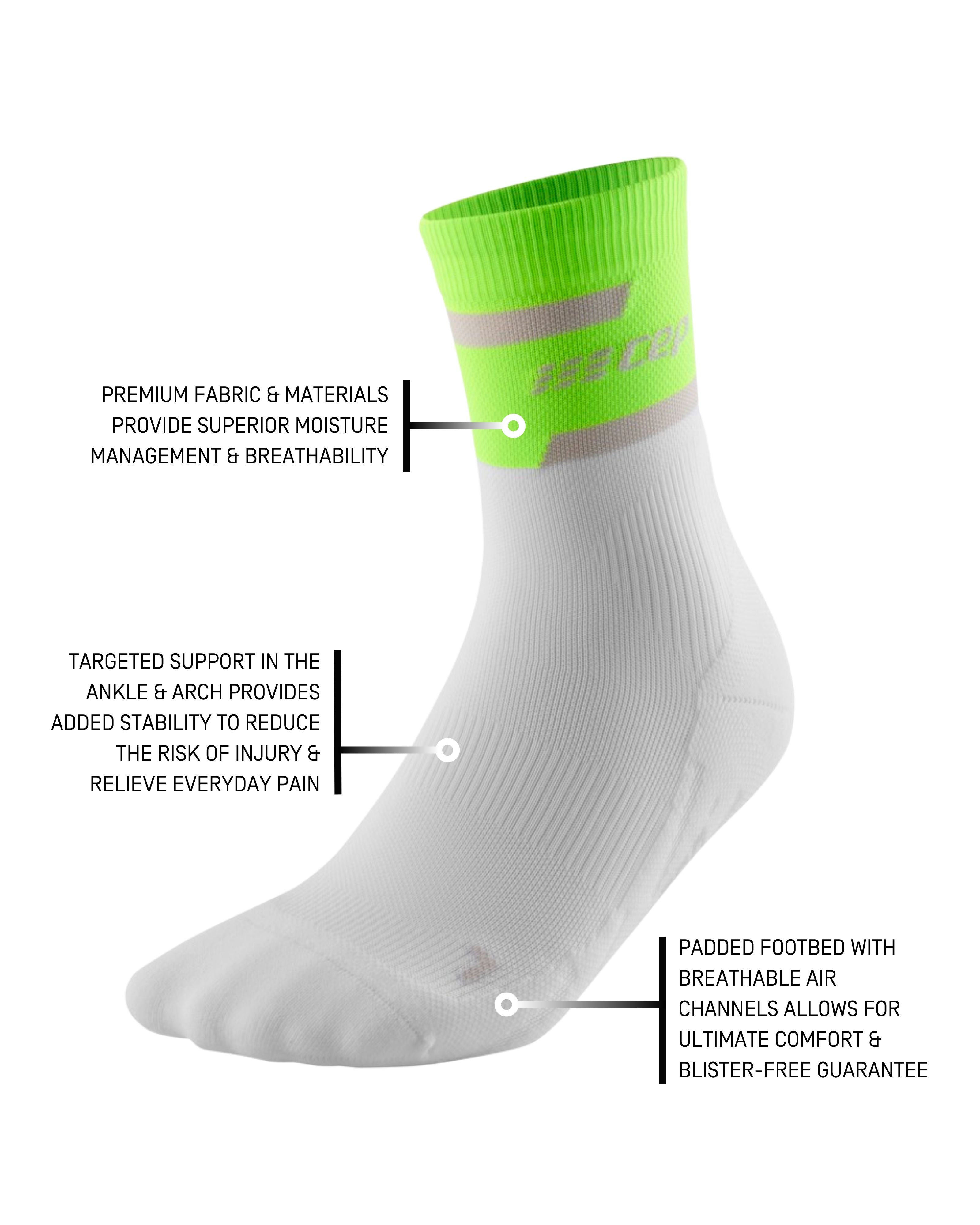 CEP The Run Compression Mid Cut Socks 4.0, Women 