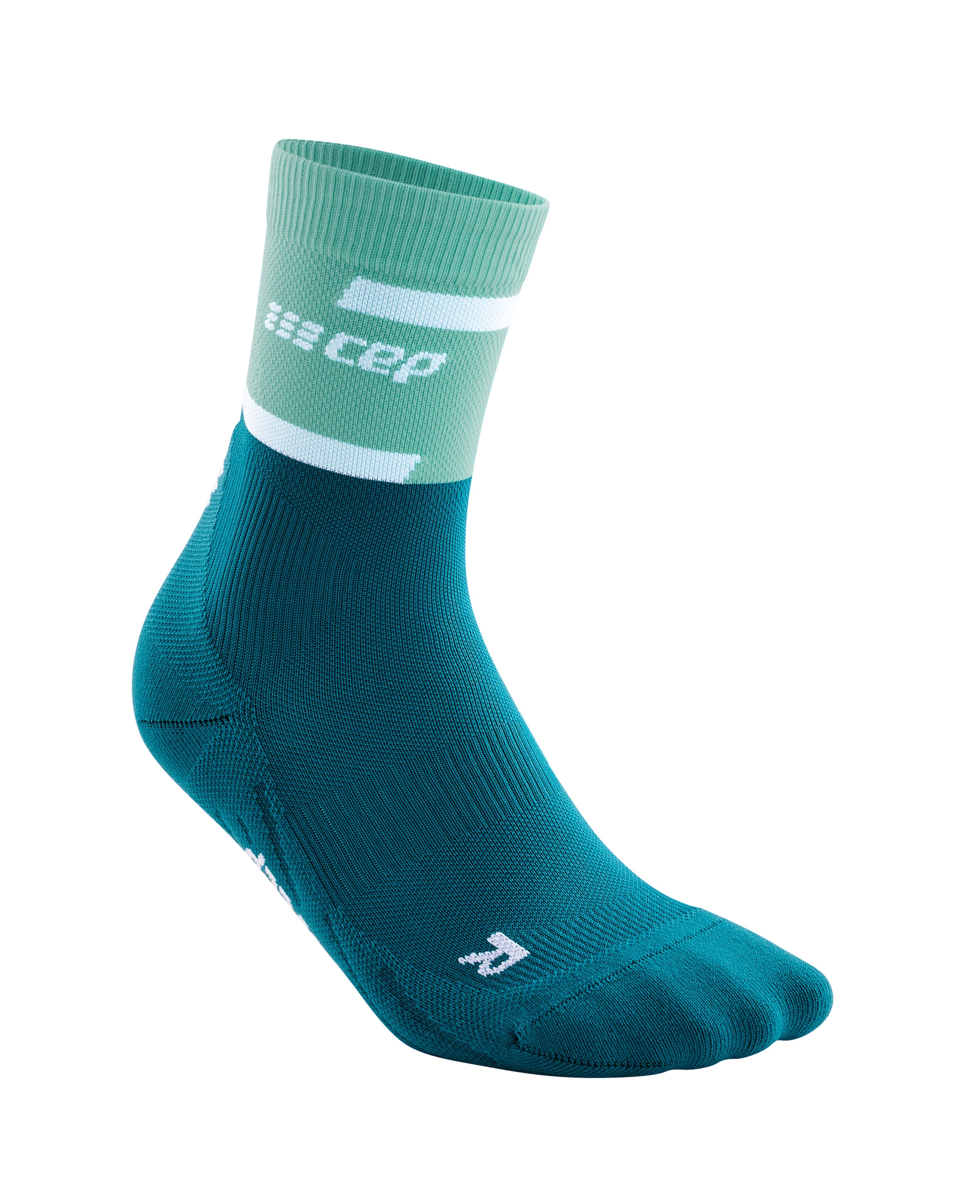 CEP The Run Compression Mid Cut Socks 4.0, Women Ocean/Petrol SM 