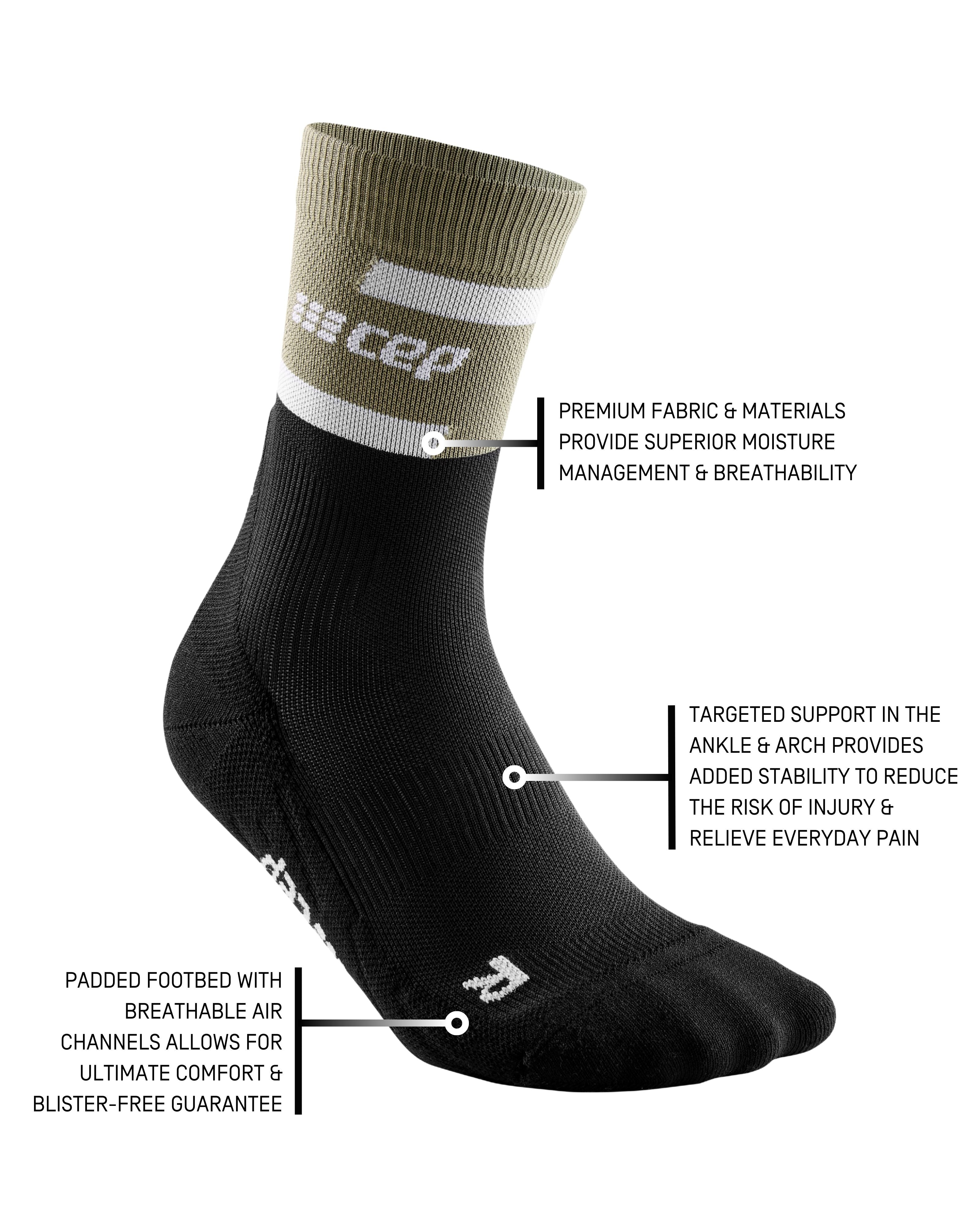 CEP The Run Compression Mid Cut Socks 4.0, Women 