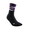 CEP The Run Compression Mid Cut Socks 4.0, Women Violet/Black SM 