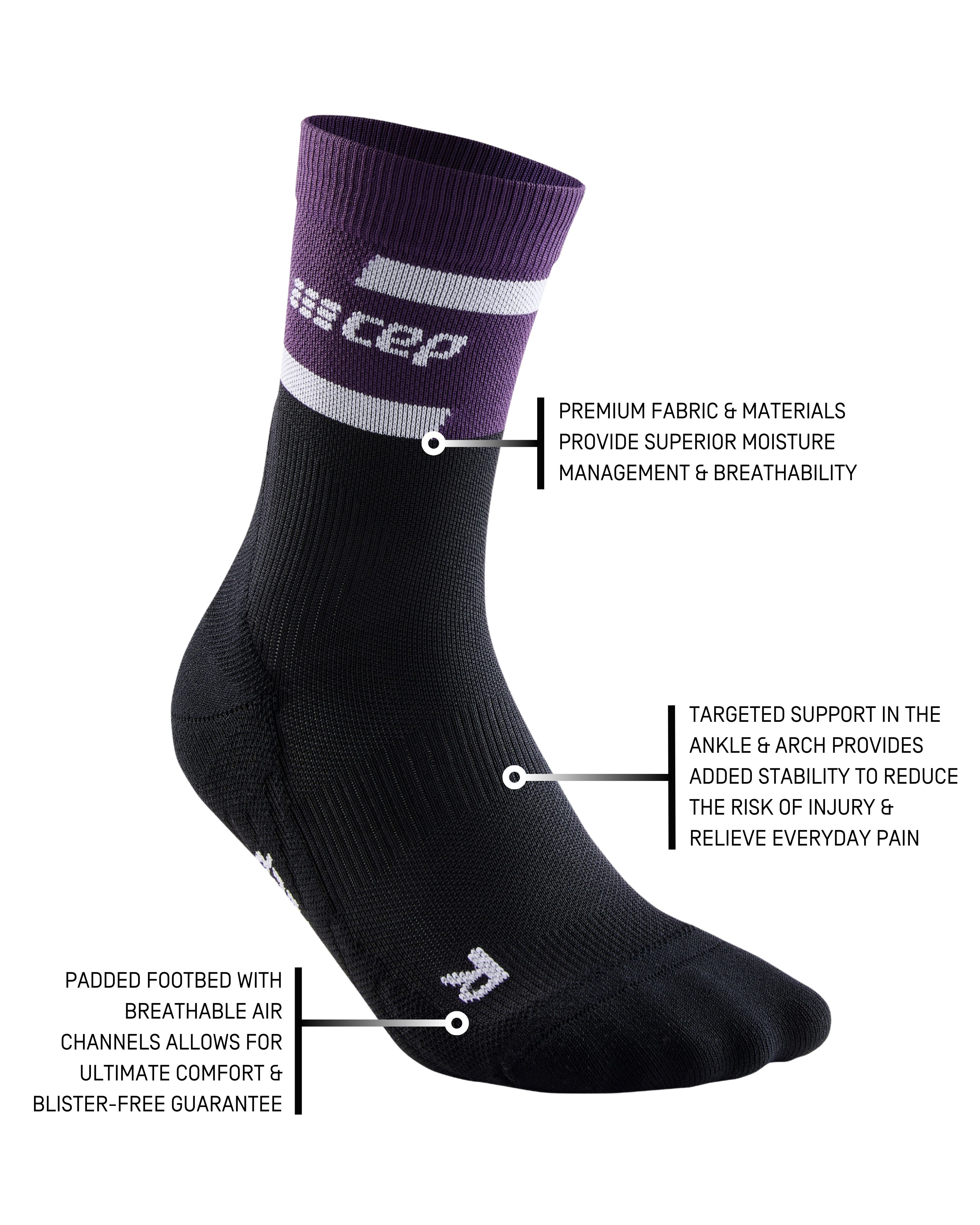 CEP The Run Compression Mid Cut Socks 4.0, Women 