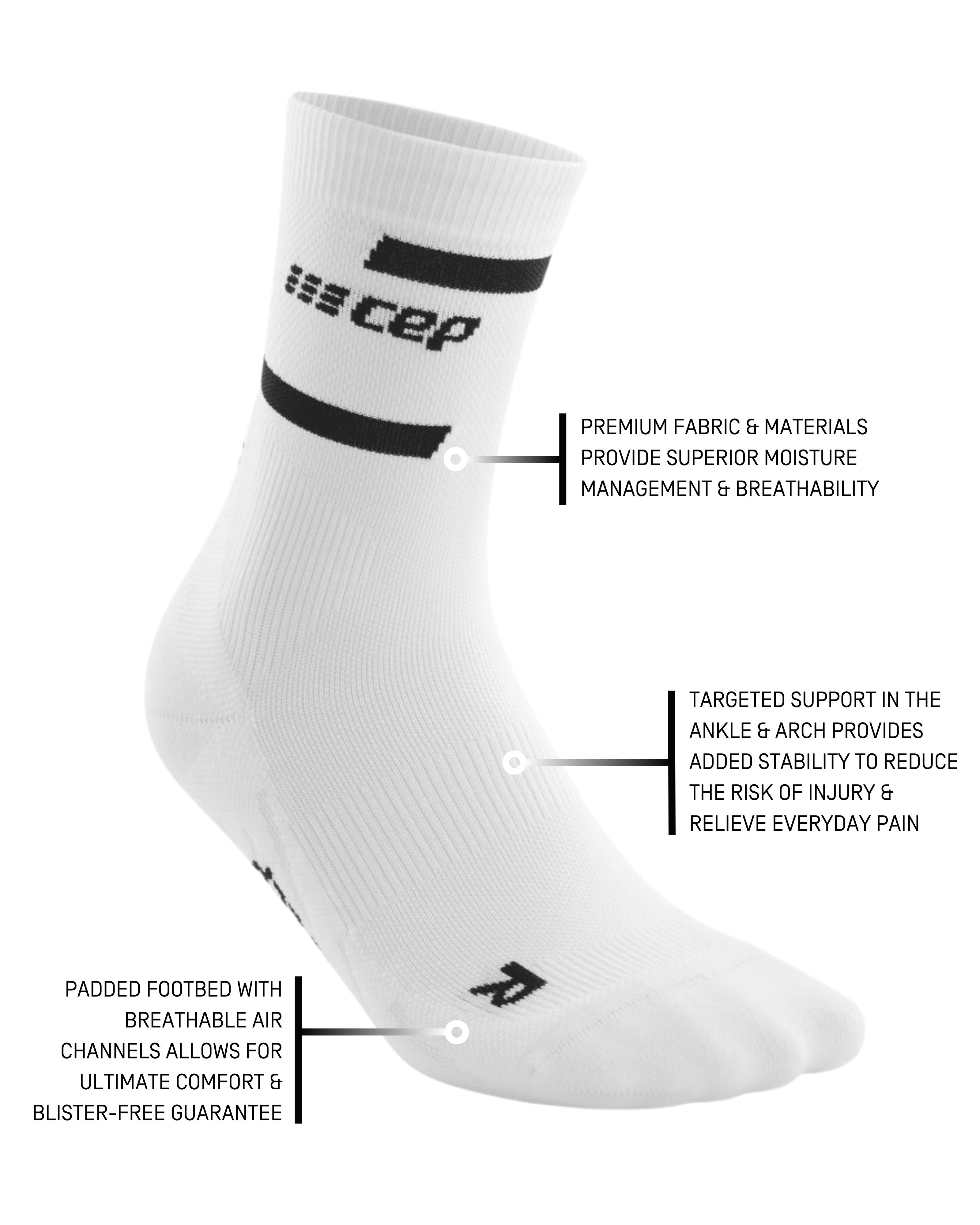 CEP The Run Compression Mid Cut Socks 4.0, Women 
