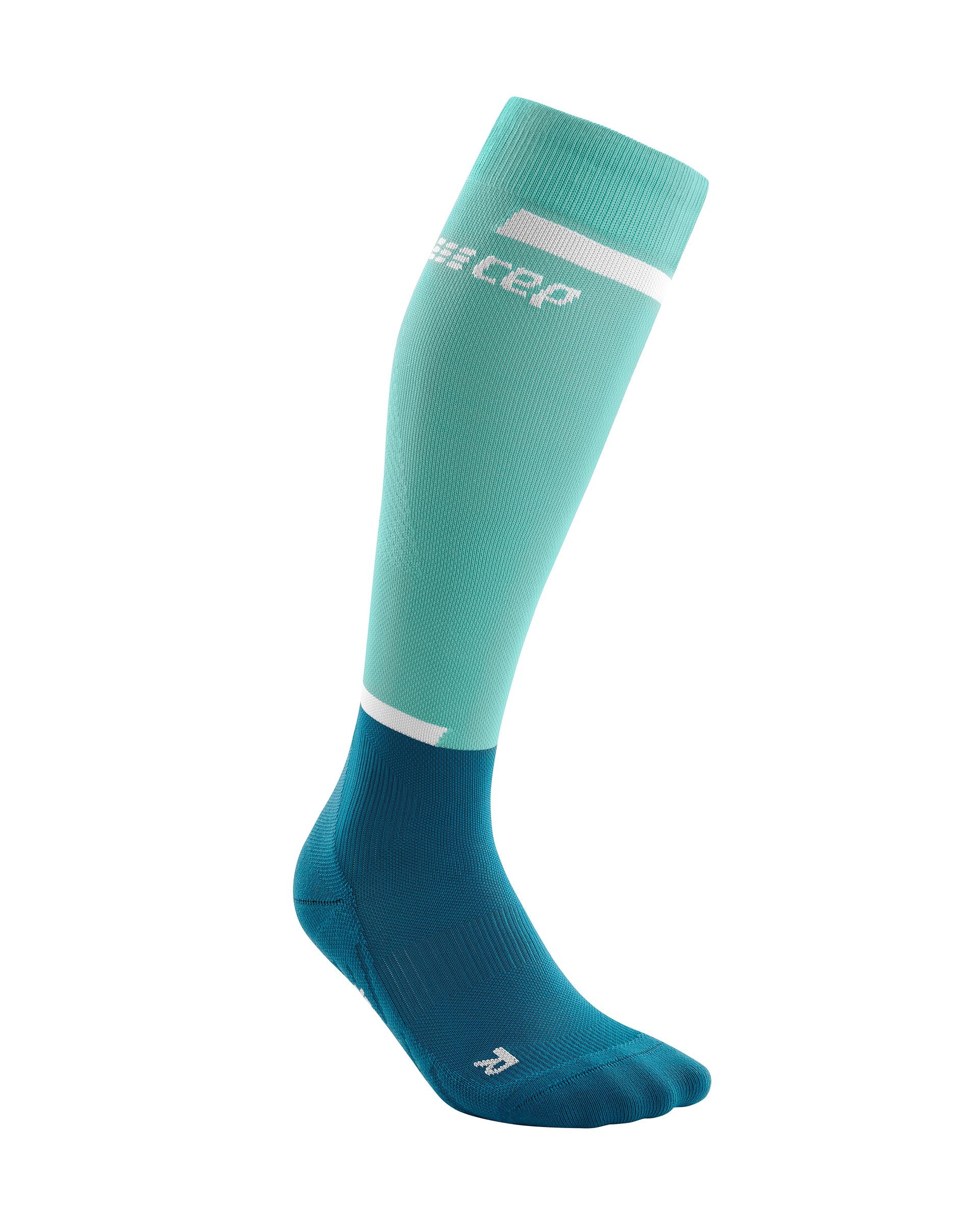 CEP The Run Compression Tall Socks 4.0, Women Ocean/Petrol II 