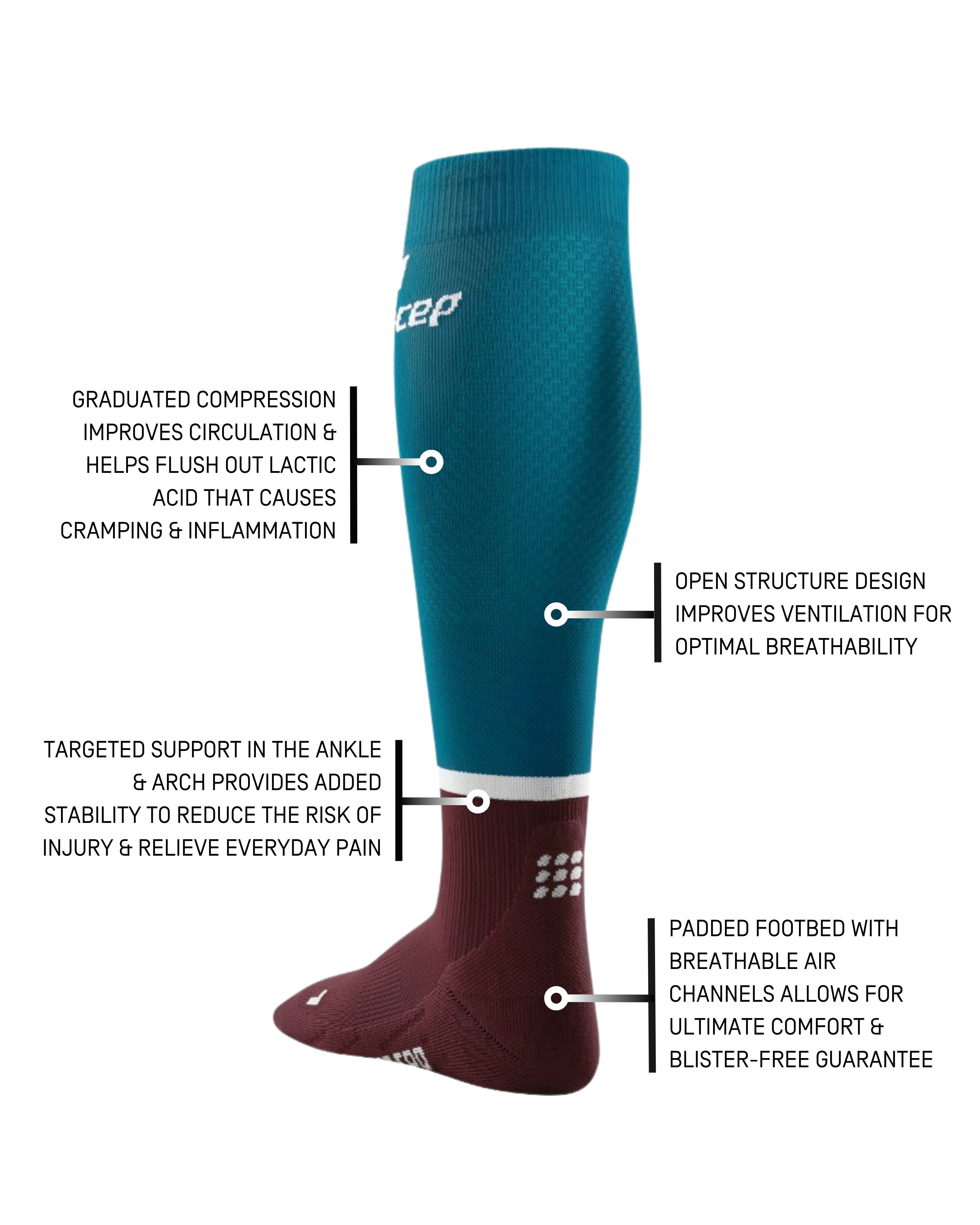 CEP The Run Compression Tall Socks 4.0, Women 