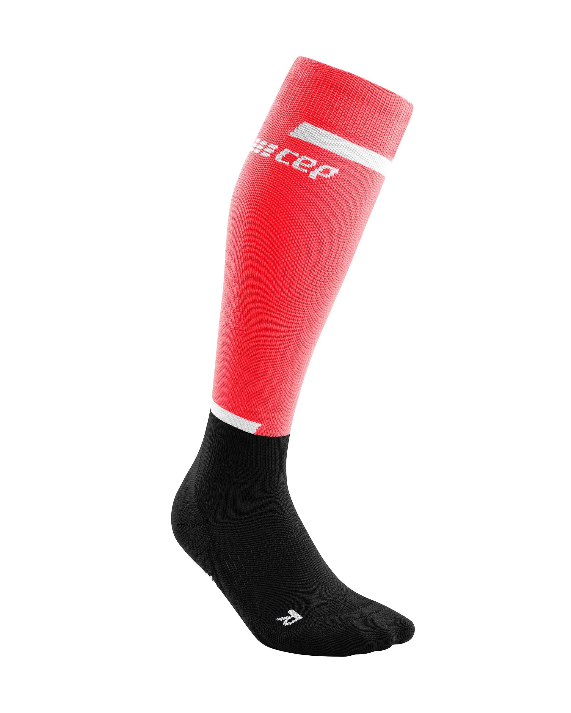 CEP The Run Compression Tall Socks 4.0, Women Pink/Black II 
