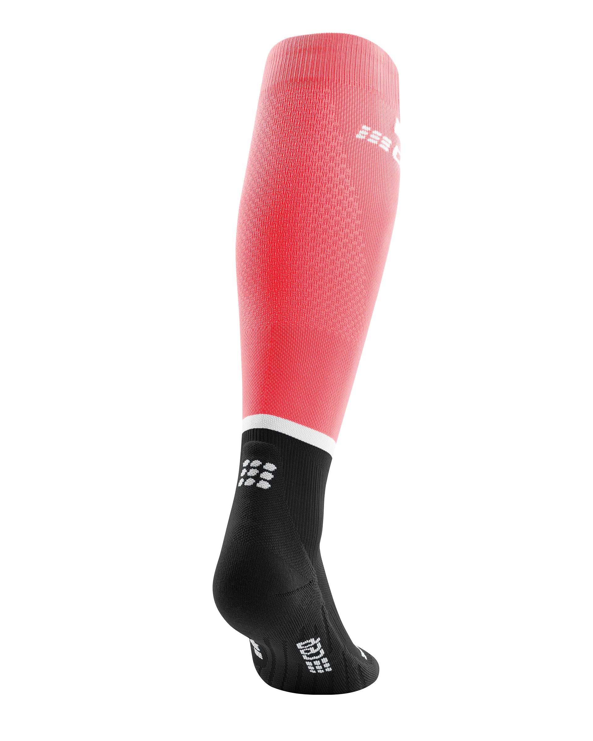CEP The Run Compression Tall Socks 4.0, Women Pink/Black II 
