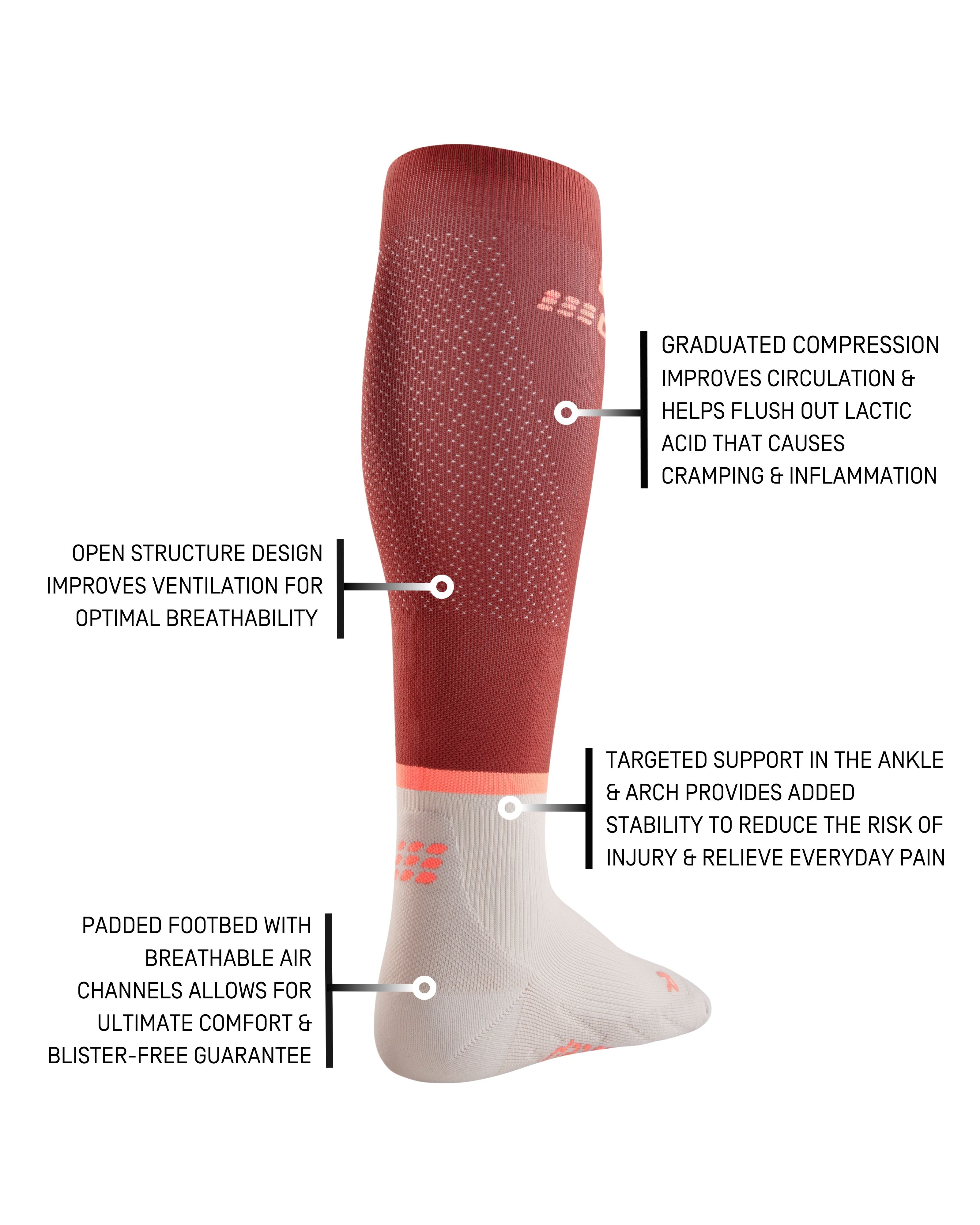 CEP The Run Compression Tall Socks 4.0, Women 
