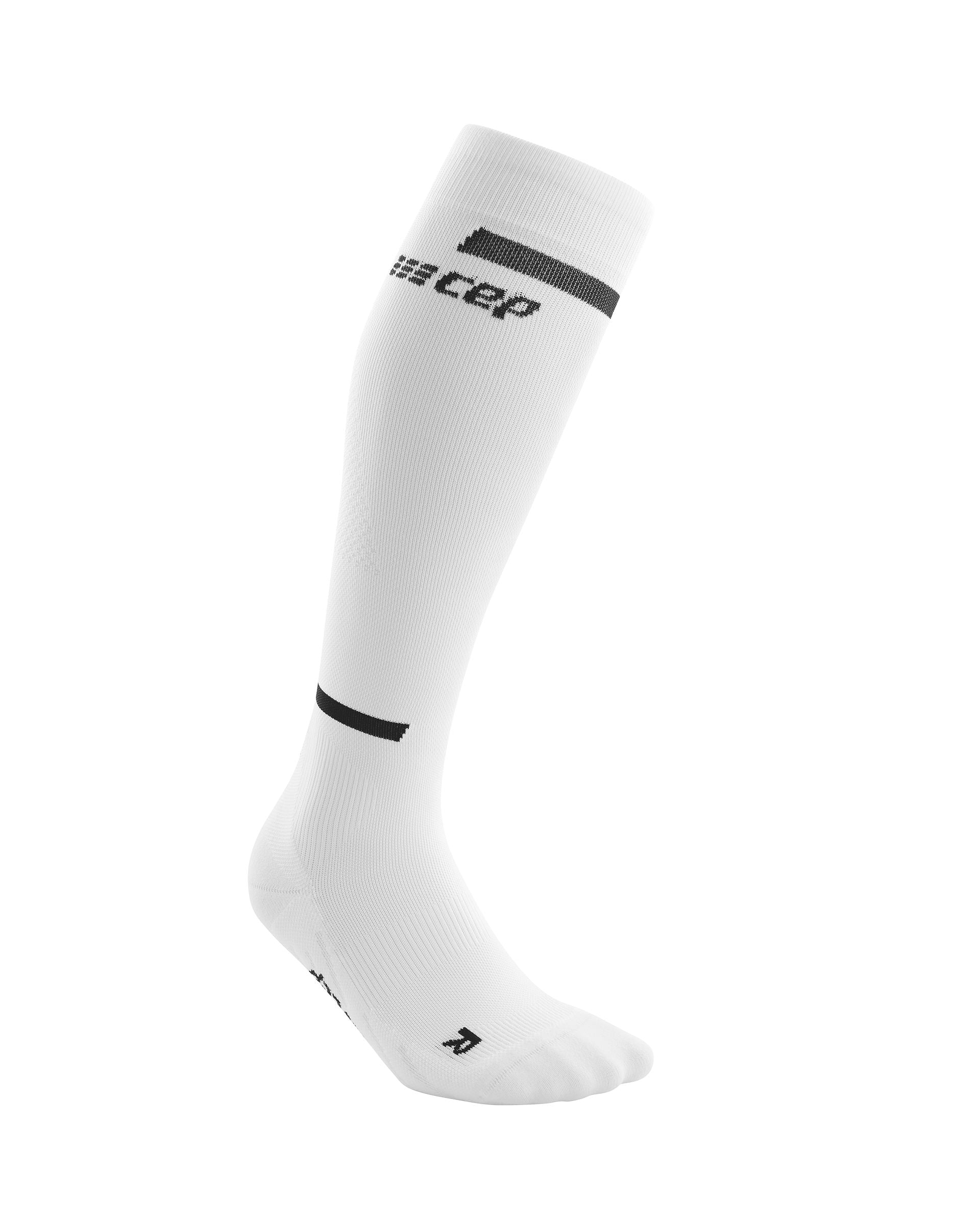 CEP The Run Compression Tall Socks 4.0, Women White/Black II 