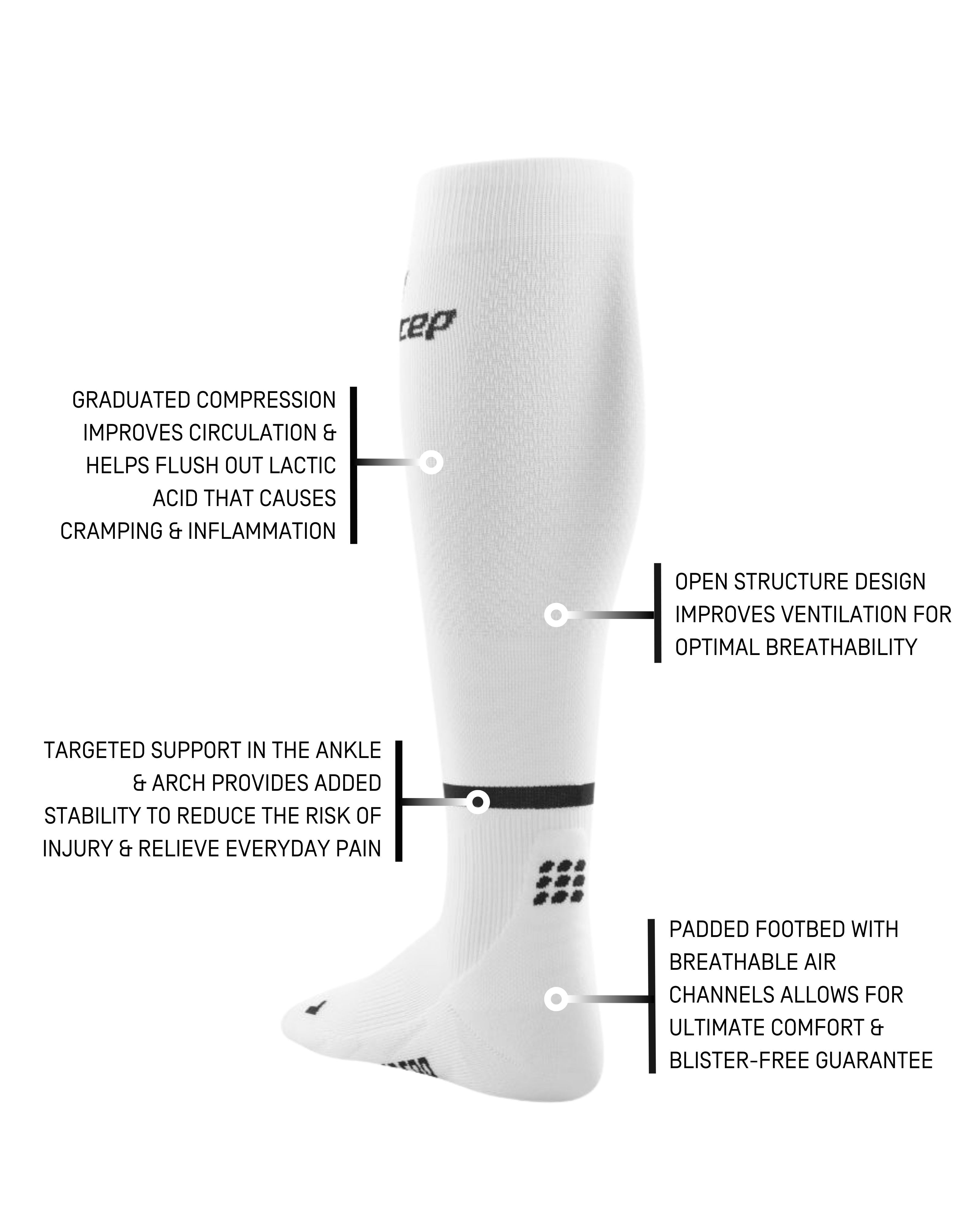 CEP The Run Compression Tall Socks 4.0, Men 