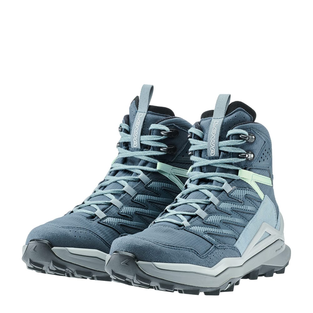 Lowa Wmen's Maddox Pro GTX Mid Hiking Shoes Smoke Blue/Slateblue UK 5 