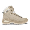 Lowa Women's Renegade EVO GTX Mid Hiking Shoes Champagne/Panna UK 4 