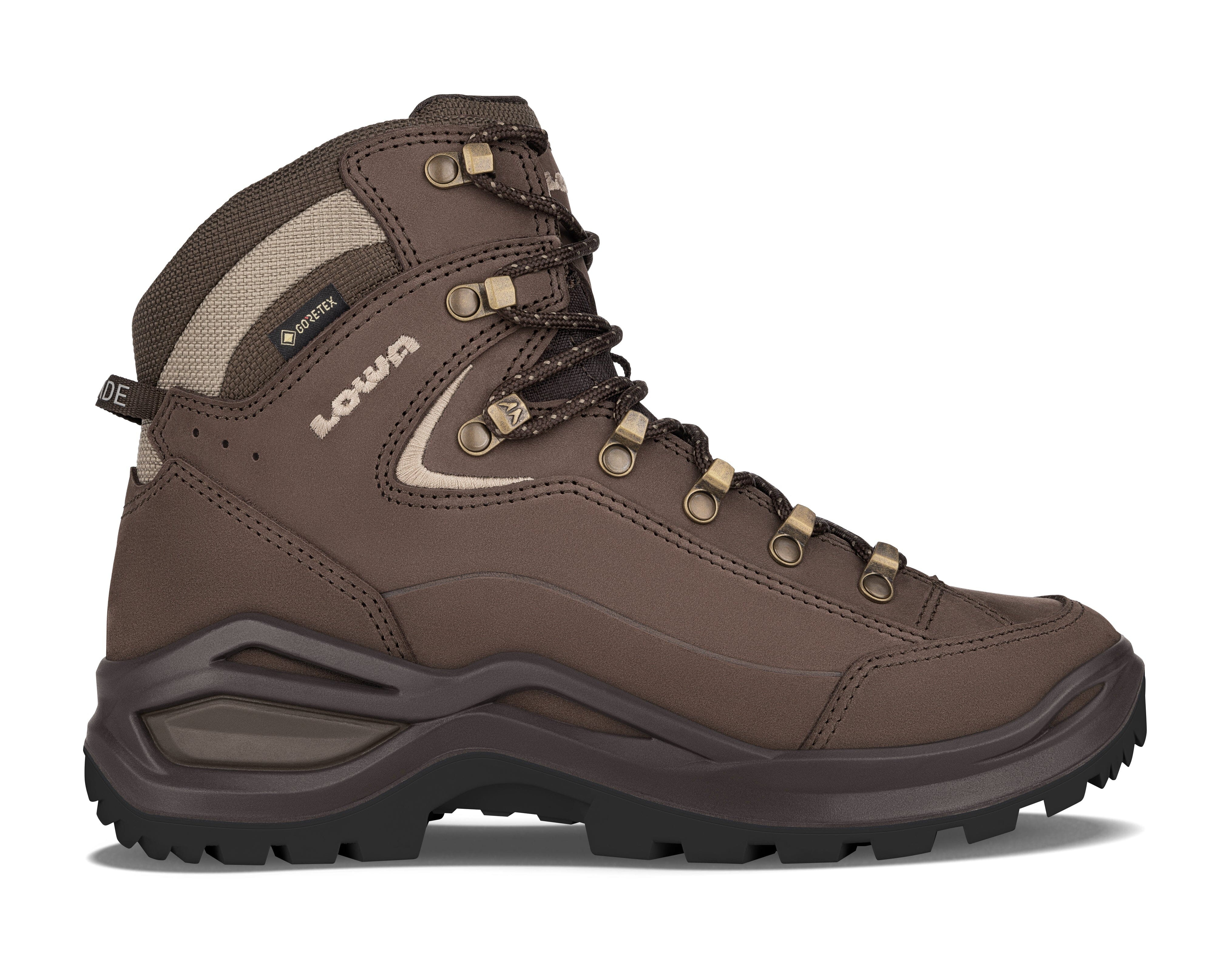 Lowa Women's Renegade EVO GTX Mid Hiking Shoes Espresso/Anthracite UK 4.5 