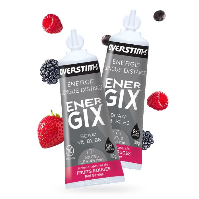 OVERSTIM.s Energix Gel BCAA 30g Red Berries 
