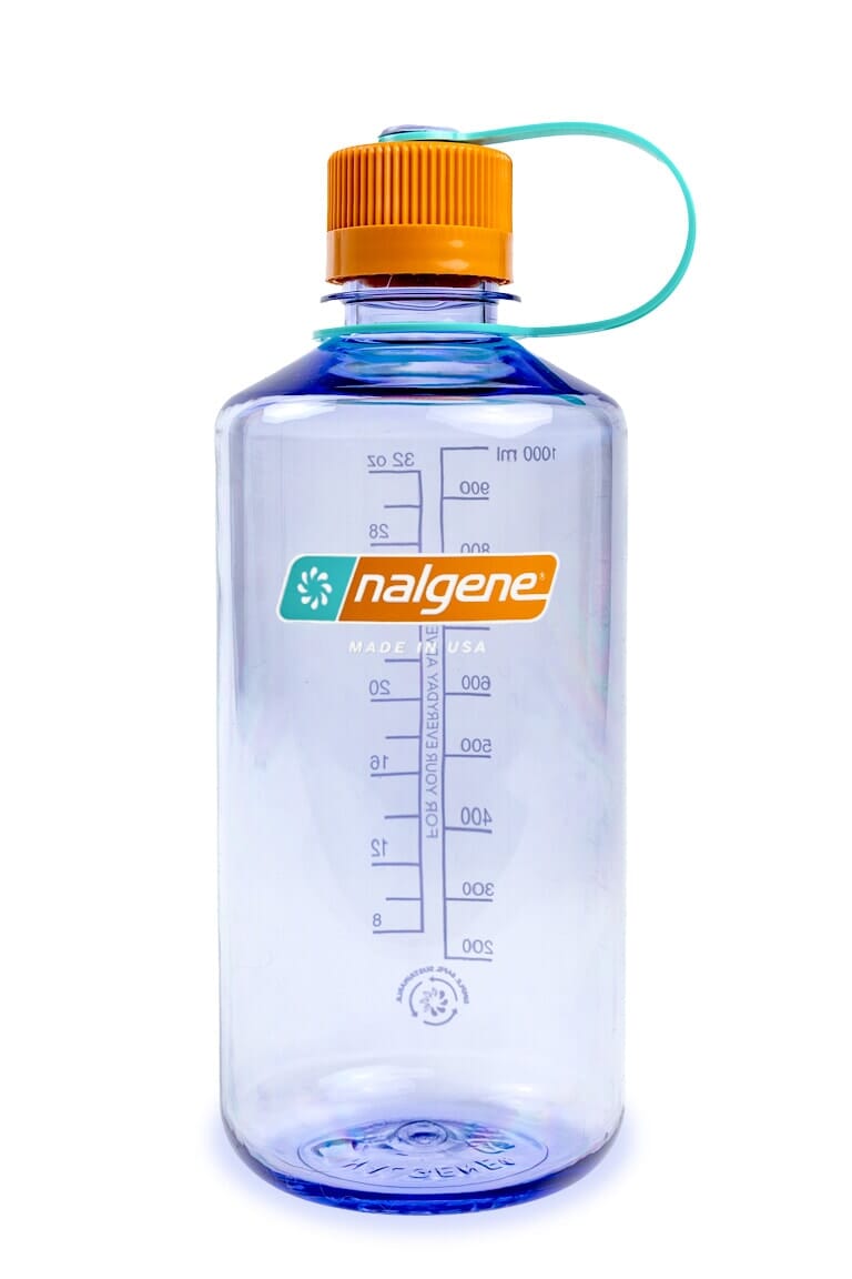 Nalgene 32oz Narrow Mouth Sustain Water Bottle Amethyst 