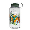 Nalgene 32oz Wide Mouth Sustain Water Bottle Citrus Hummingbird 