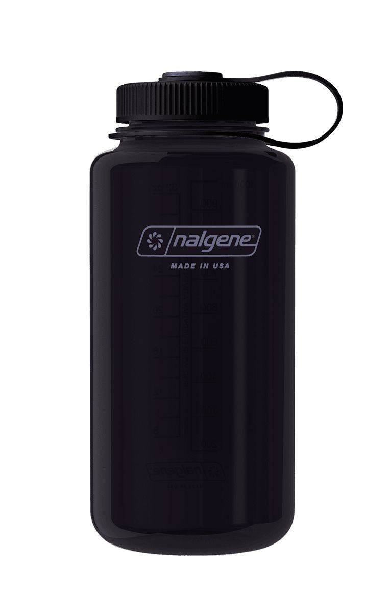 Nalgene 32oz Wide Mouth Sustain Water Bottle Odyssey Grey 
