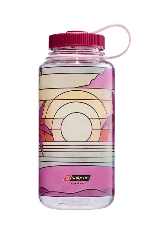 Nalgene 32oz Wide Mouth Sustain Water Bottle - Glass Sunset