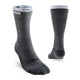 Injinji Men's Liner + Hiker Crew Socks Charcoal S/M 