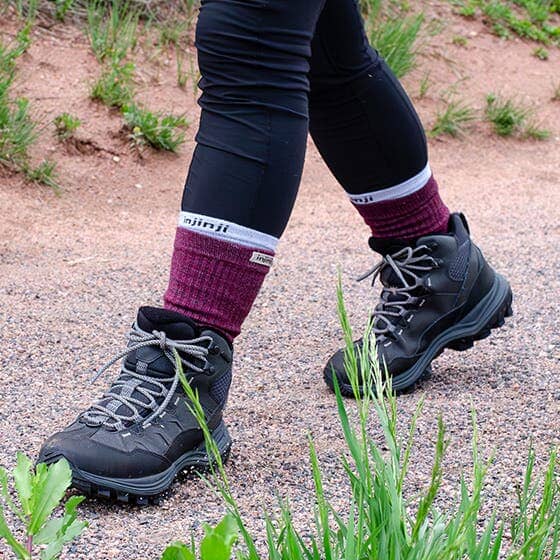 Injinji Women's Liner + Hiker Crew Socks 