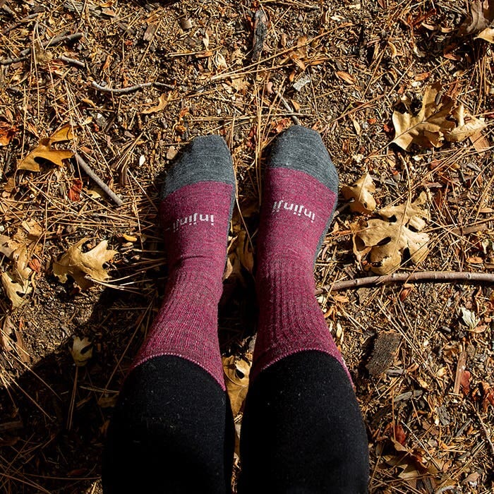 Injinji Women's Liner + Hiker Crew Socks 