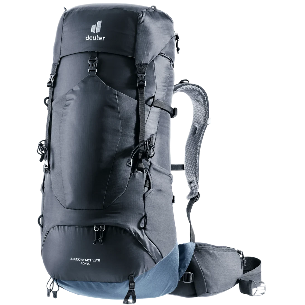 Deuter Aircontact Lite 40+10 Backpacking Pack Black-Marine 