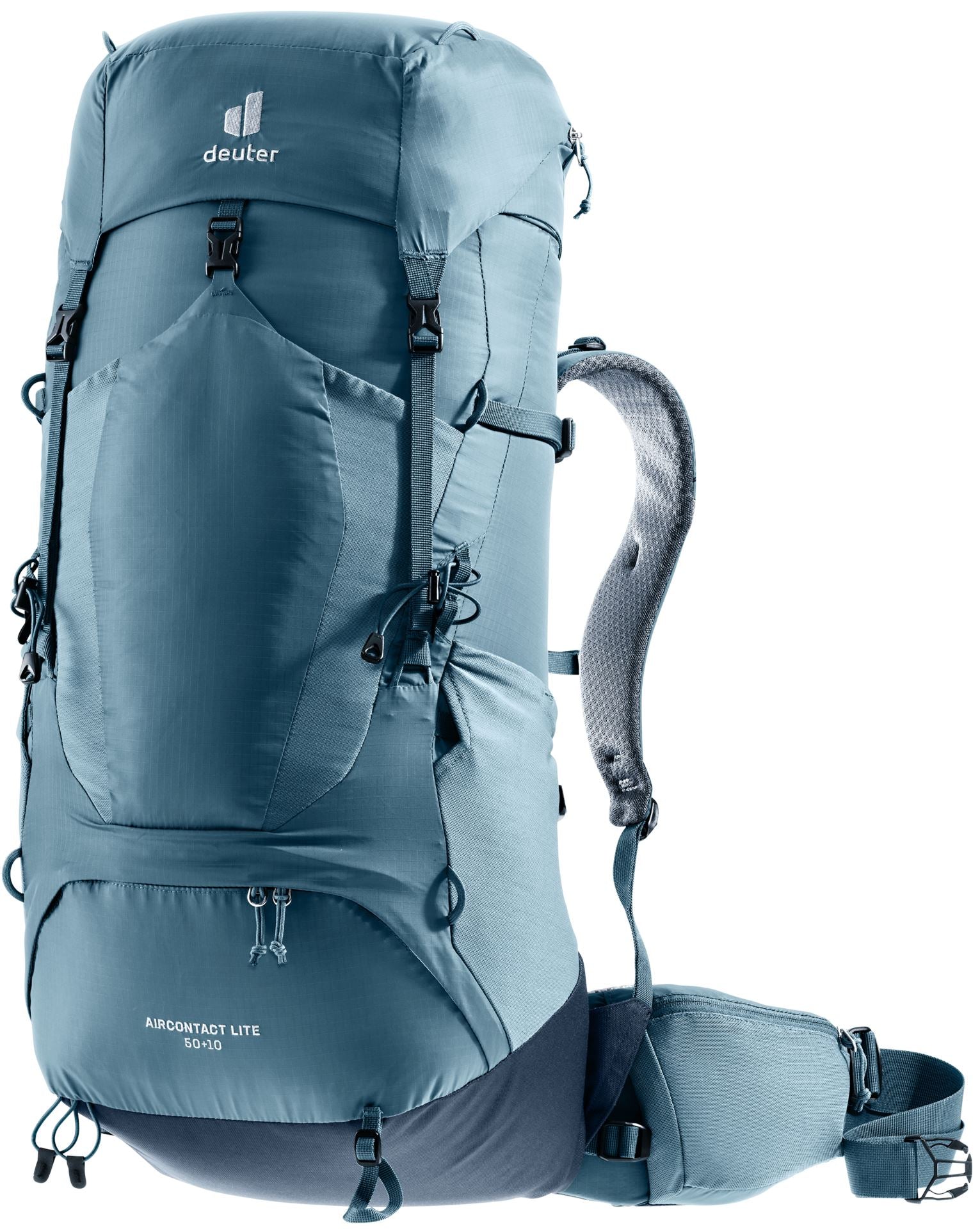 Deuter Aircontact Lite 50+10 Backpacking Pack Atlantic-Ink 