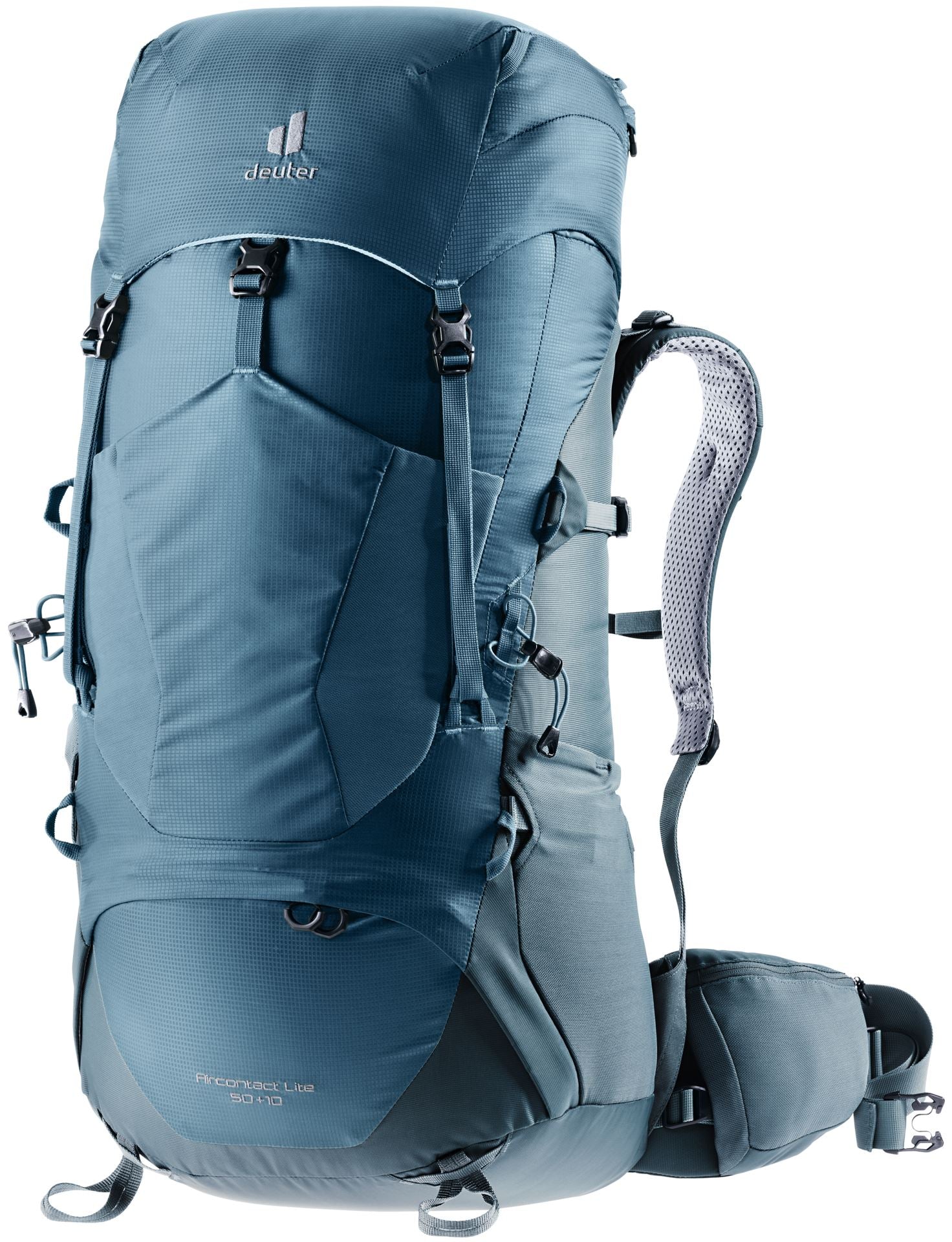 Deuter Aircontact Lite 50+10 Backpacking Pack Arctic-Teal 