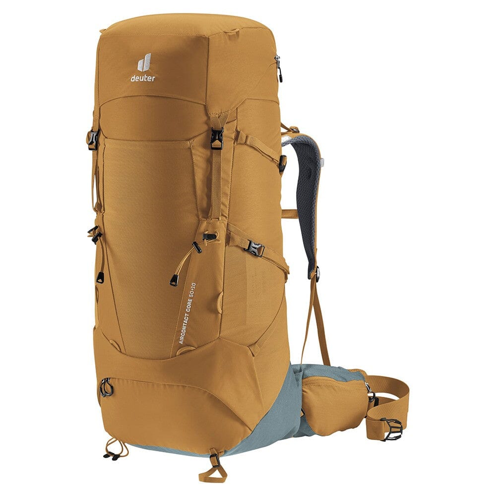 Deuter Aircontact Core 50+10 Trekking Backpack Almond-Teal 