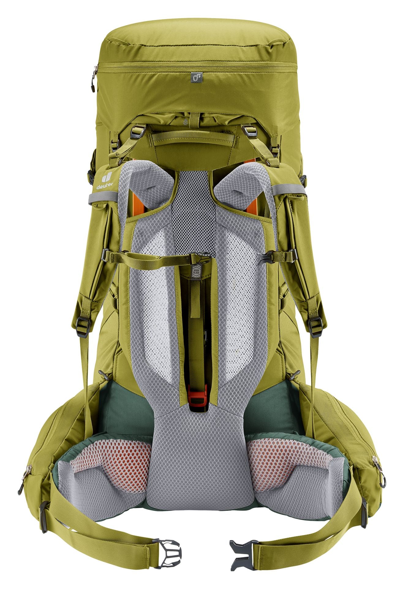Deuter Aircontact Core 60+10 Backpacking Pack Cactus-Ivy 