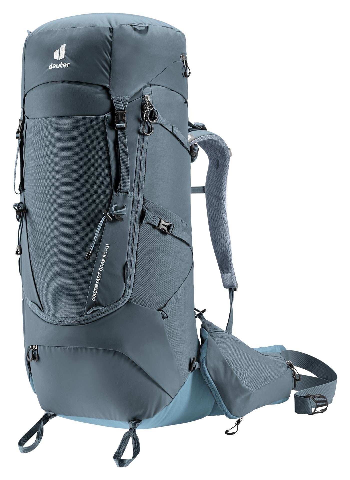 Deuter Aircontact Core 60+10 Backpacking Pack Graohite-Shale 