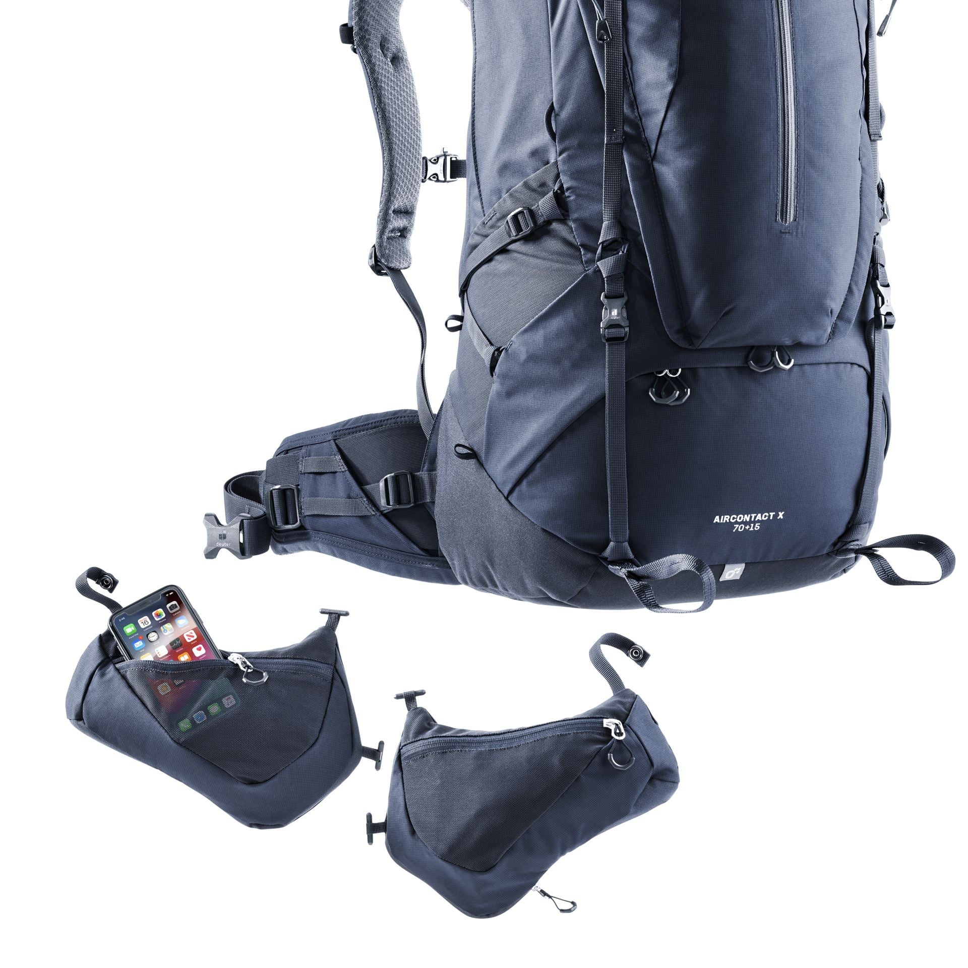Deuter Aircontact X 70+15 Backpacking Pack 