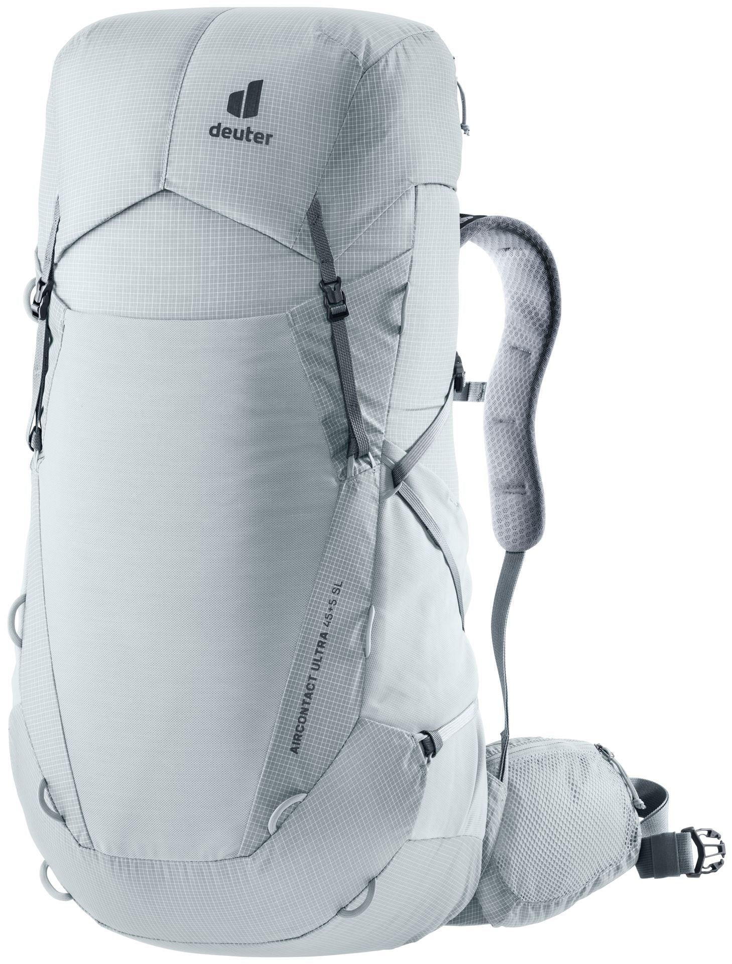 Deuter Aircontact Ultra 45+5 SL Women's Backpacking Pack Tin-Shale 