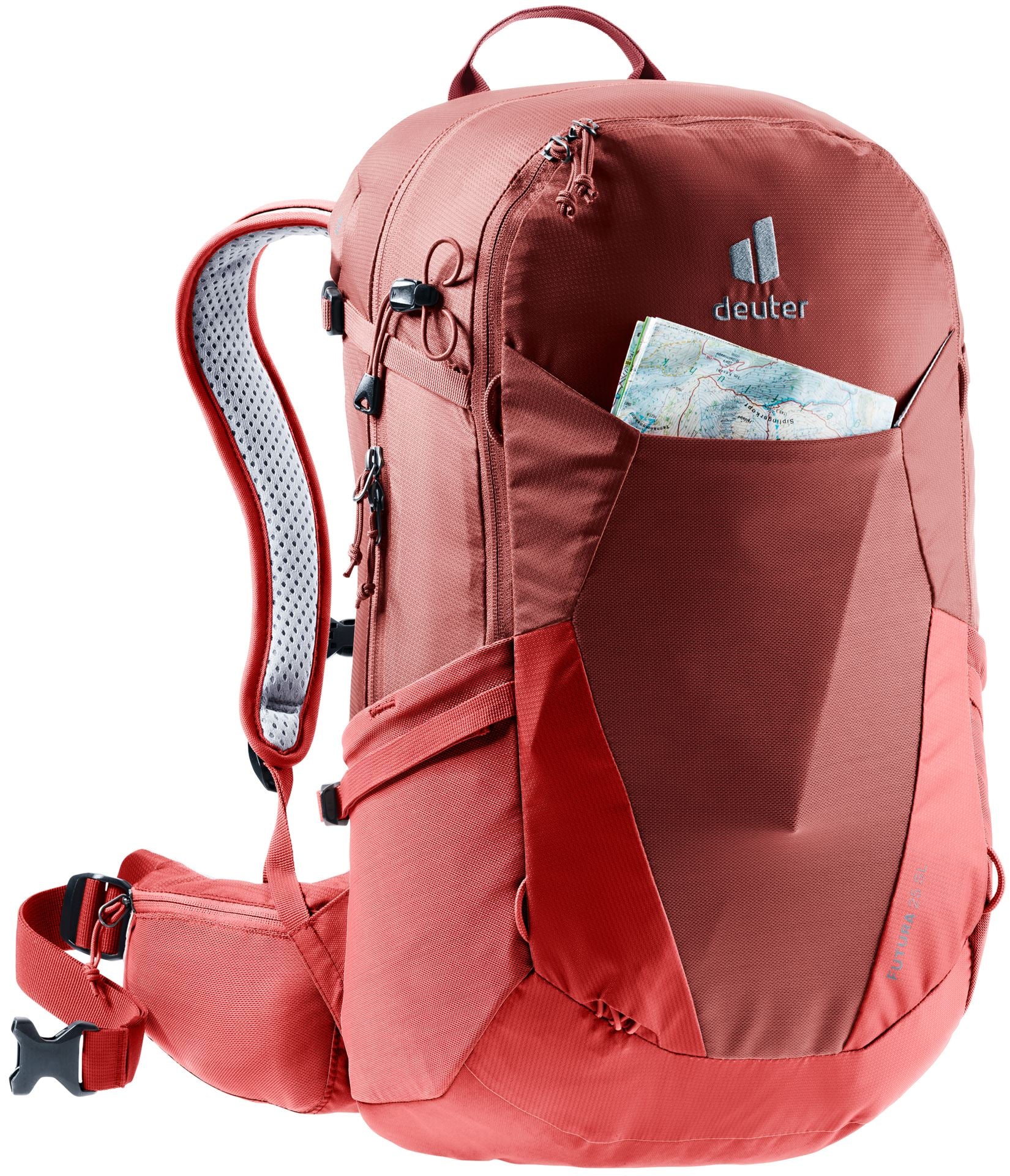 Deuter Futura 25 SL Women's Hiking Backpack Caspia-Currant 