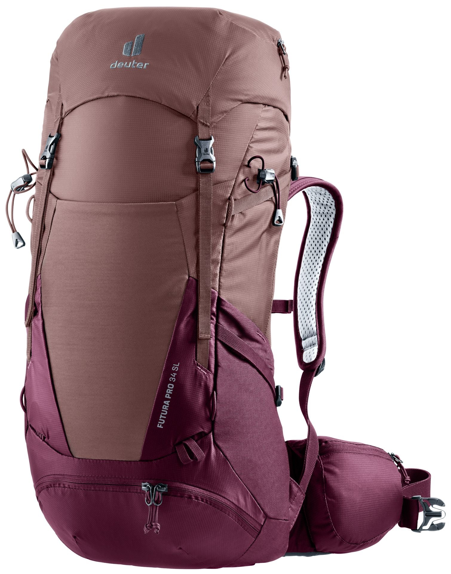 Deuter Futura Pro 34 SL Women's Hiking Backpack Ashrose-Cassis 