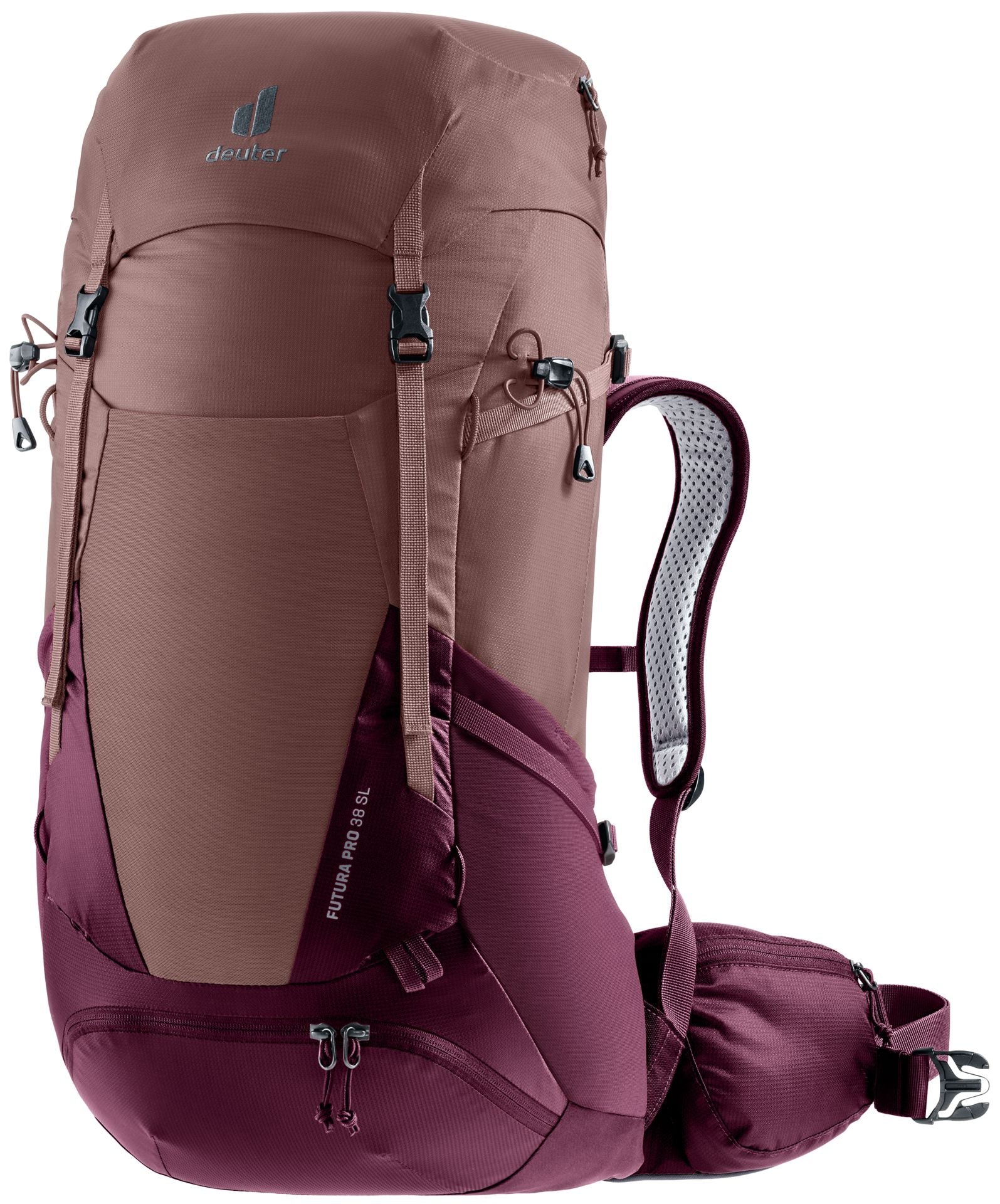 Deuter Futura Pro 38 SL Women's Hiking Backpack Ashrose-Cassis 
