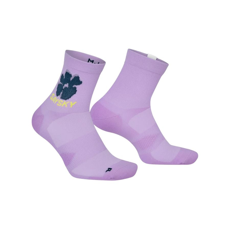 Saysky Combat Quarter Socks Purple SM 
