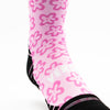 Versus Pink Flower Power Active Crew Socks 