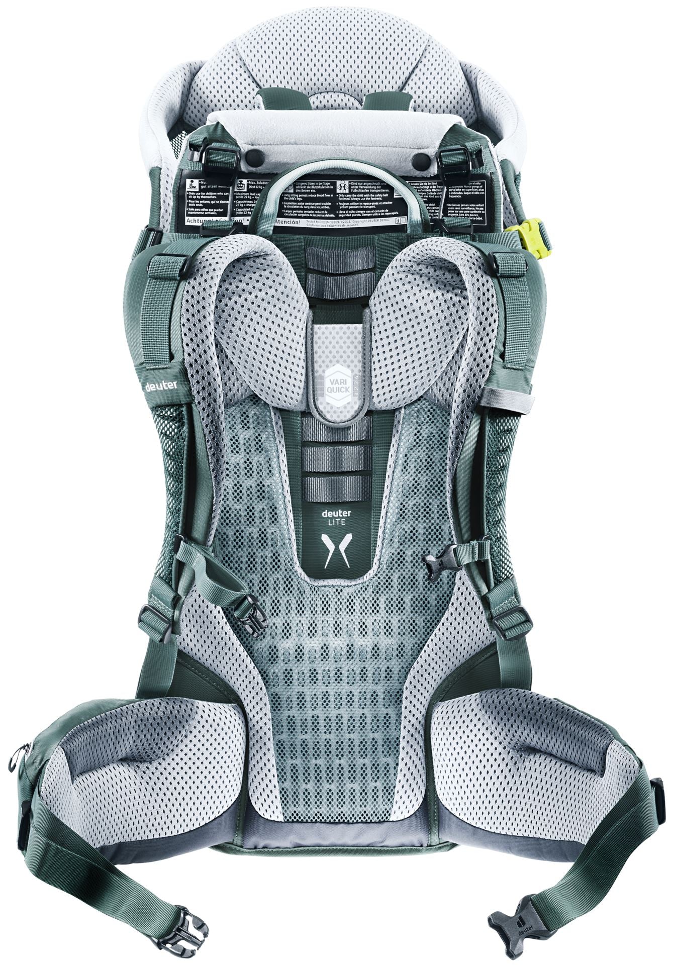 Deuter Kid Comfort Active Child Carrier + KC Sun Roof 
