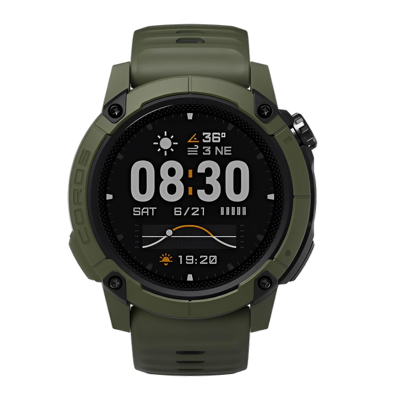 COROS NOMAD GPS Adventure Watch Green One Size 
