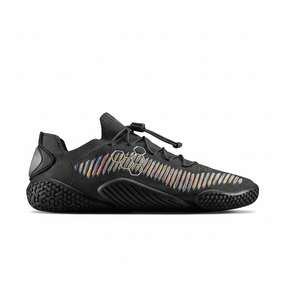 Vivobarefoot Motus Flex Mens Barefoot Shoes Obsidian/Space Dye US 7 EU 40 