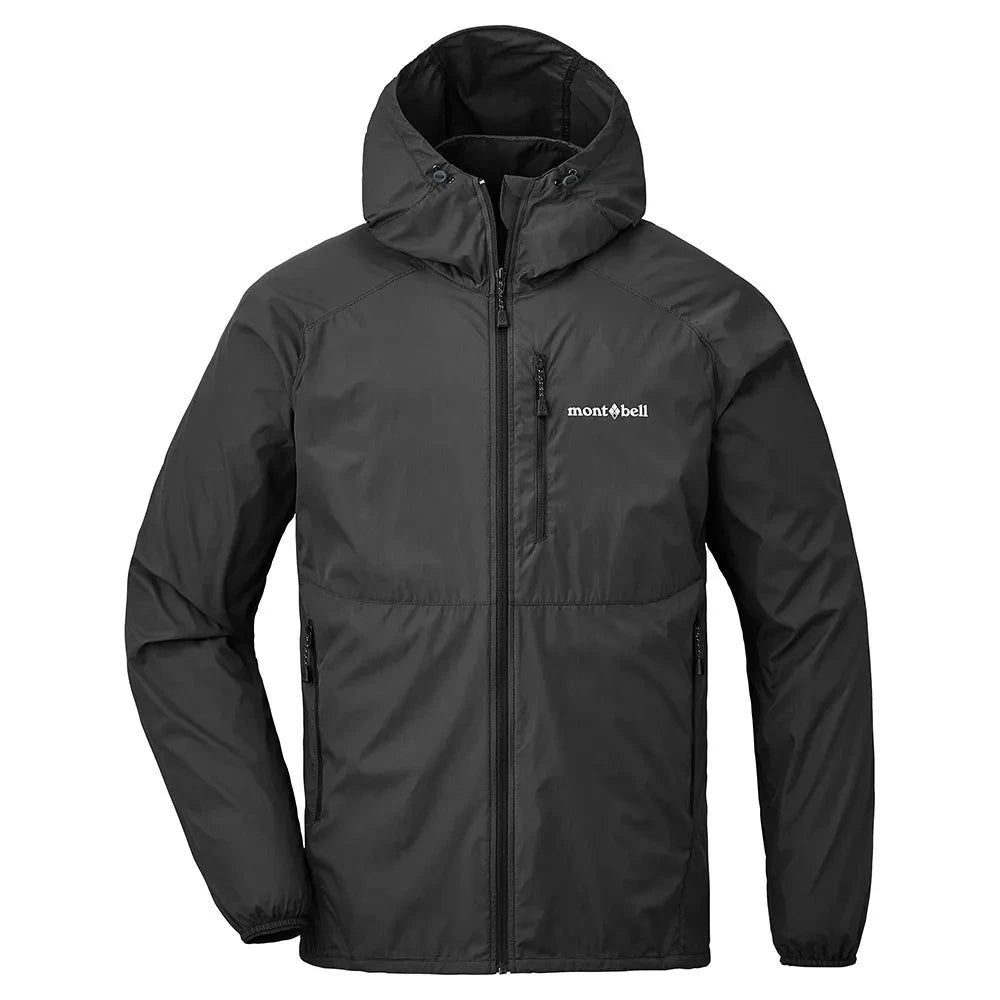 Montbell Men's Wind Blast Hooded Jacket Black S 