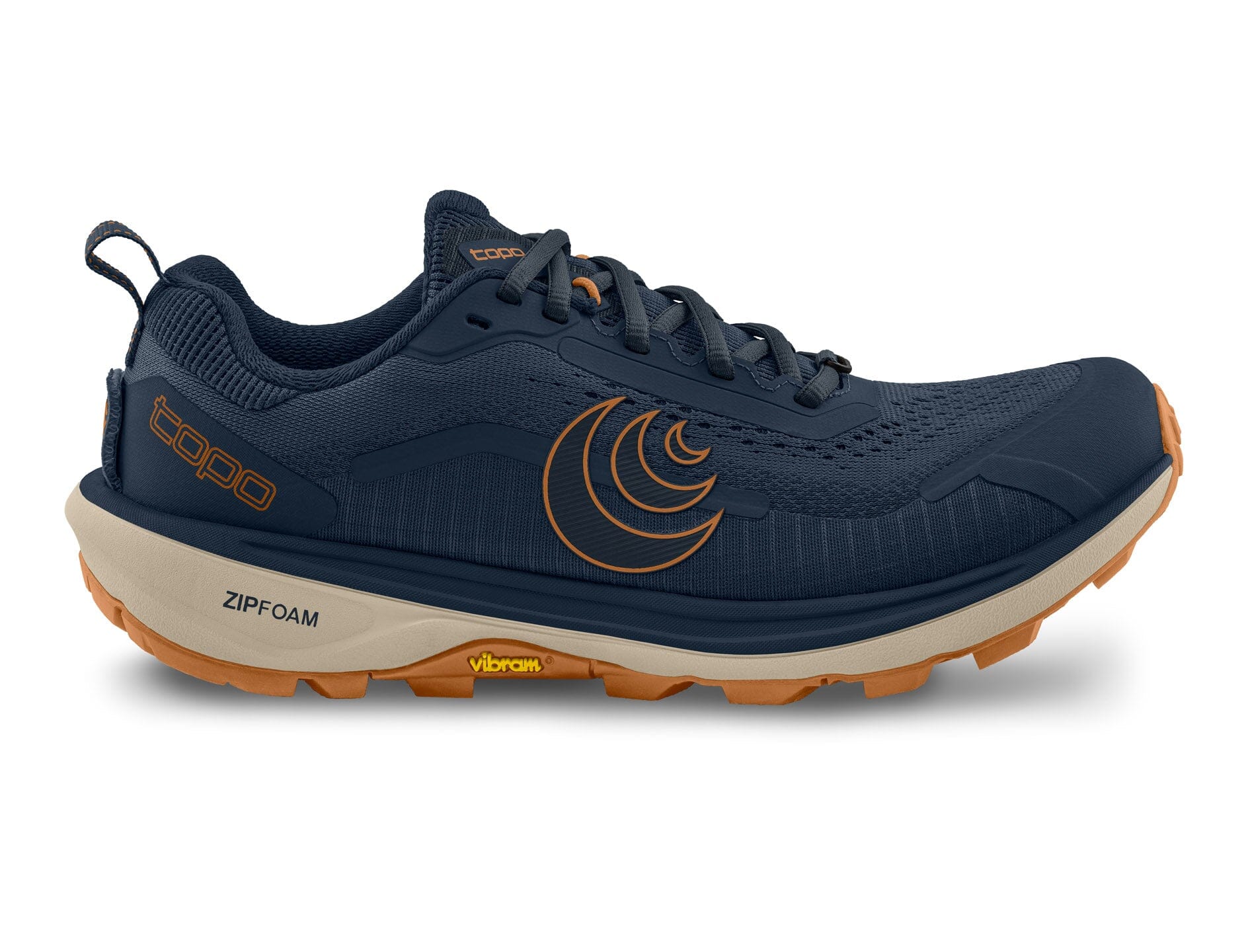 Topo Men's Terraventure 5 Trail Running Shoes Navy/Orange US 8 
