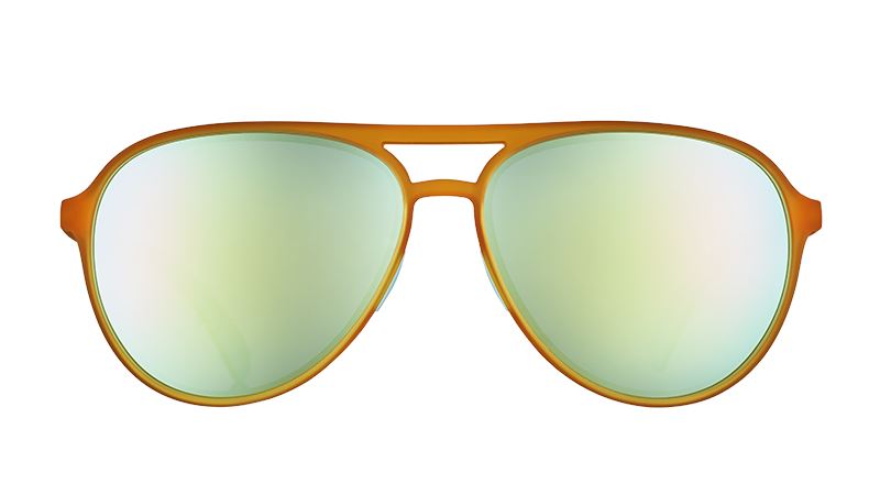 goodr MACH G - Sports Sunglasses - Cheesy Flight Attendant 