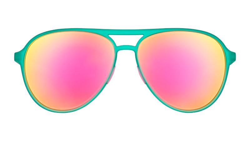 goodr MACH G - Sports Sunglasses - Kitty Hawkers' Ray Blockers 