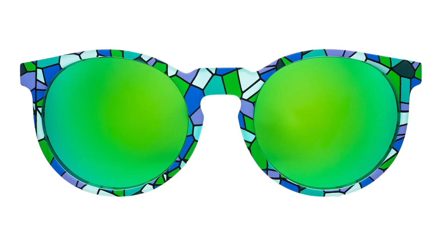 goodr Circle G - Sports Sunglasses - Moody Mosaic Musings 