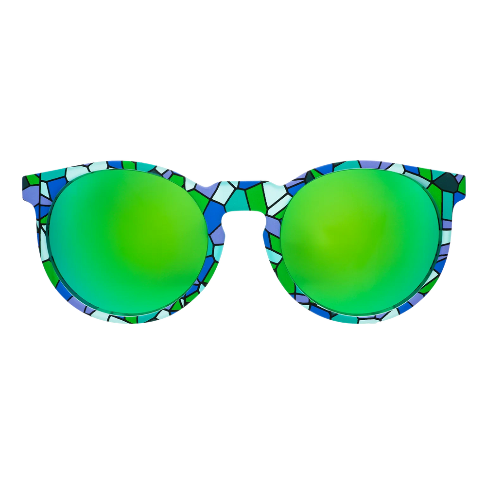 goodr Circle G - Sports Sunglasses - Moody Mosaic Musings 