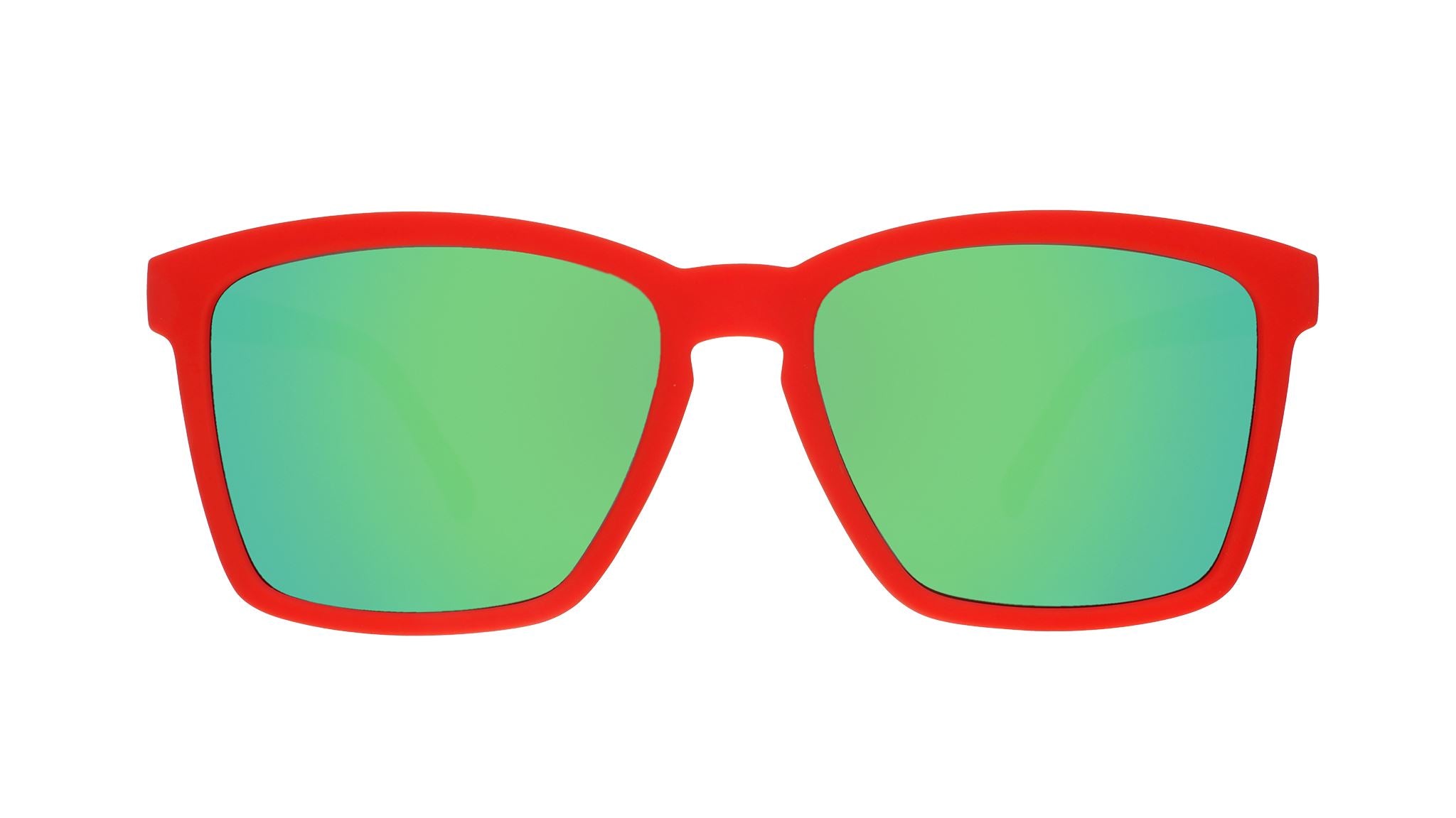 goodr LFG - Sports Sunglasses - The Devil's Ketchup 